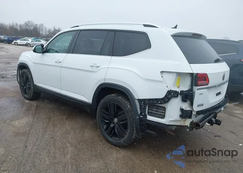 2019 Volkswagen Atlas 3.6L V6 Sel из США, поврежденный, VIN 1V2MR2CA1KC616488
